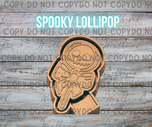 Spooky Lollipop - Silicone Freshie Mold