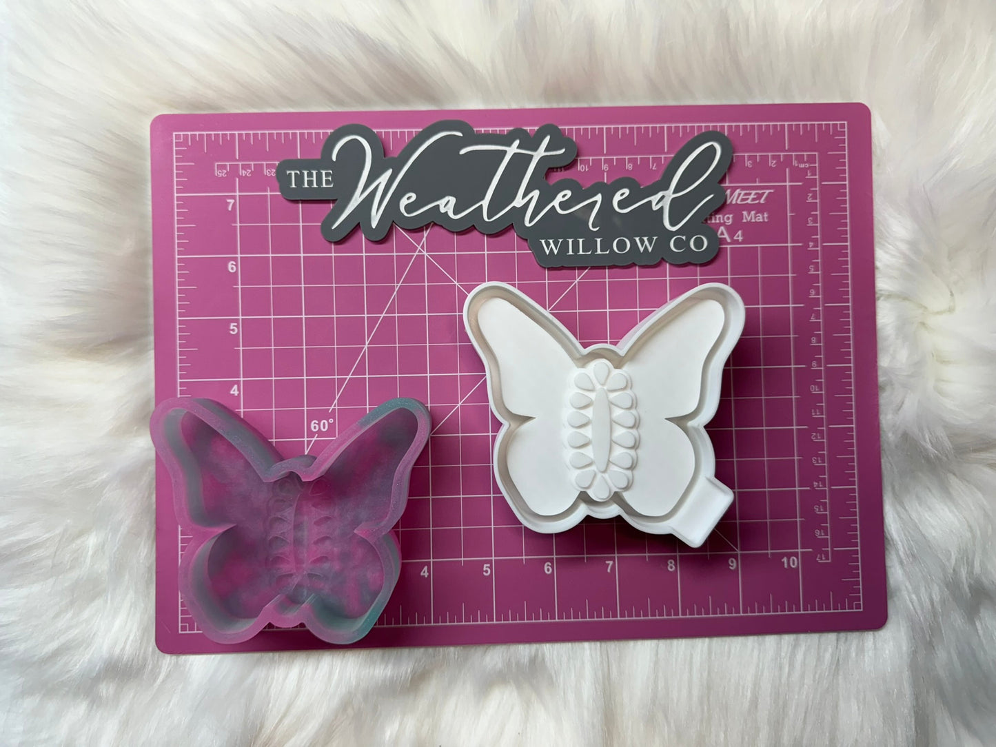 Simple Gem Butterfly - Silicone Freshie Mold