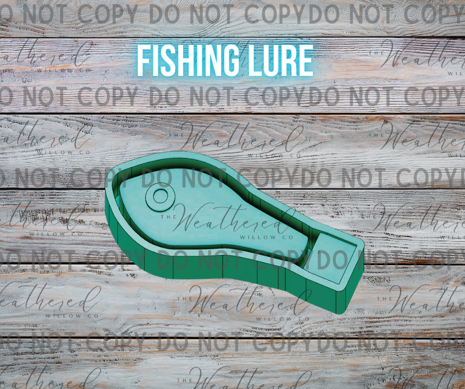 Fishing lure - Silicone Freshie Mold