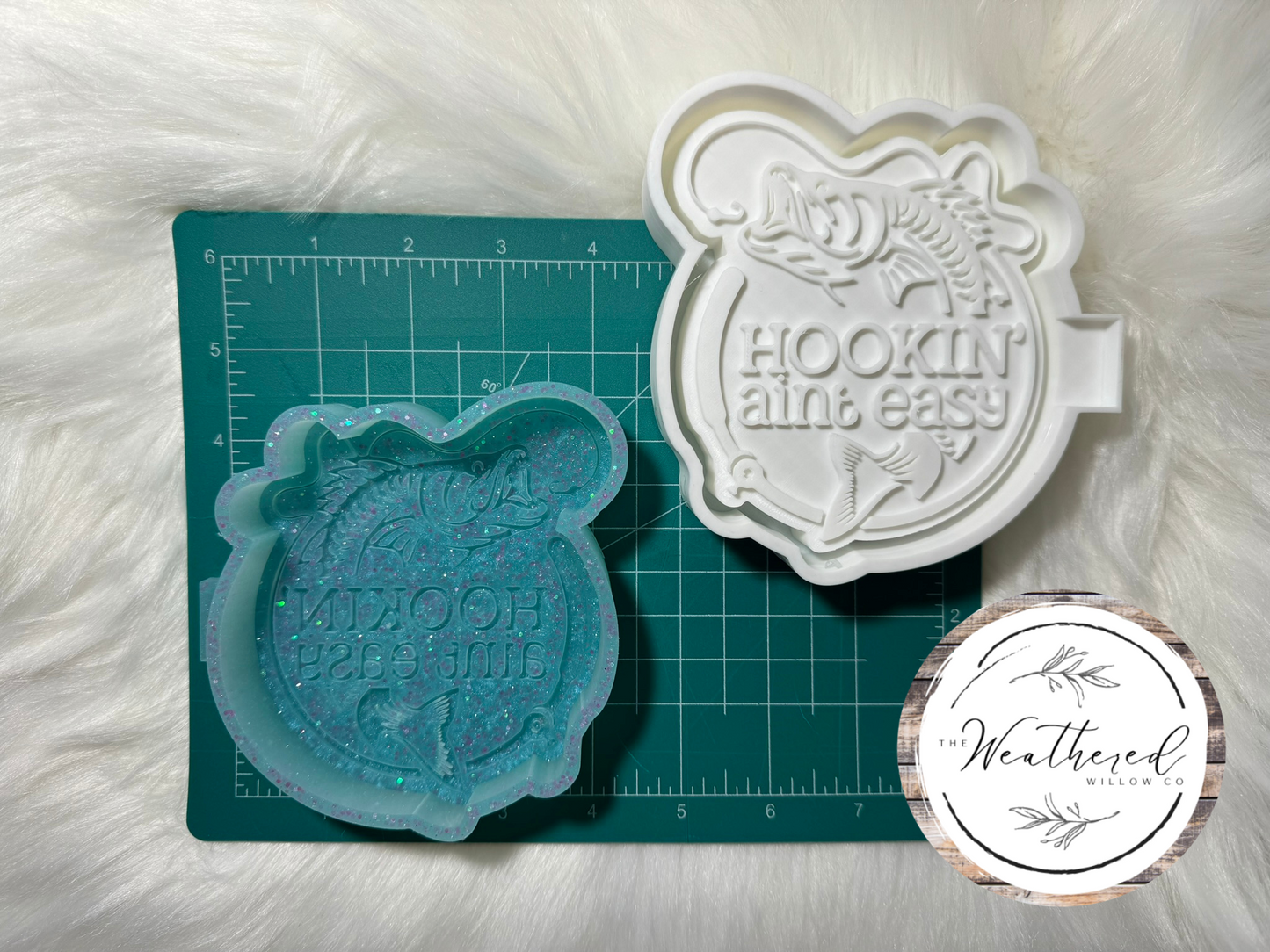 Hookin' ain't easy - Silicone Freshie Mold