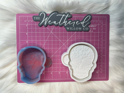 Simple Sugar Skull - Silicone Freshie Mold