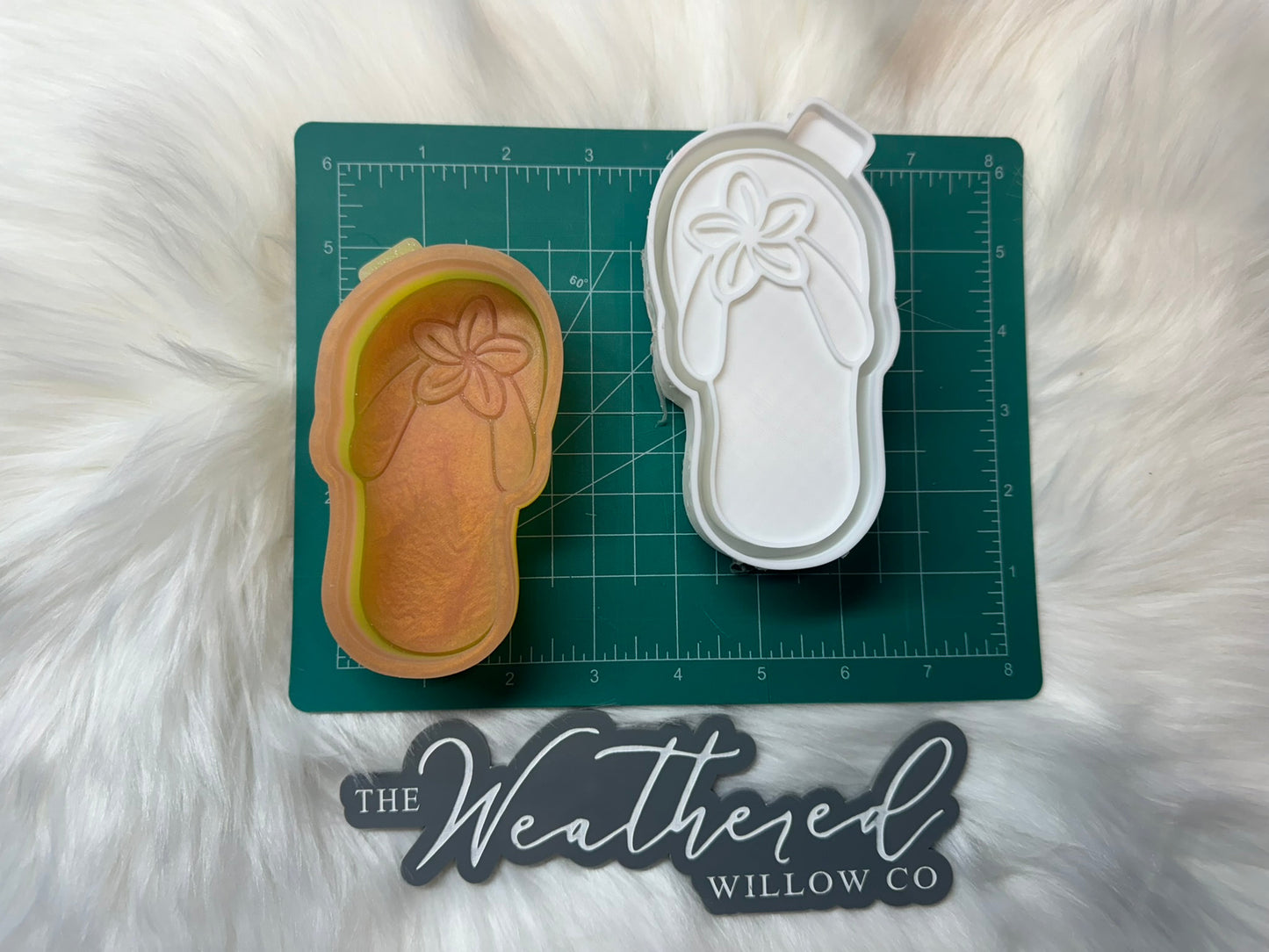 Flip Flop - Silicone Freshie Mold