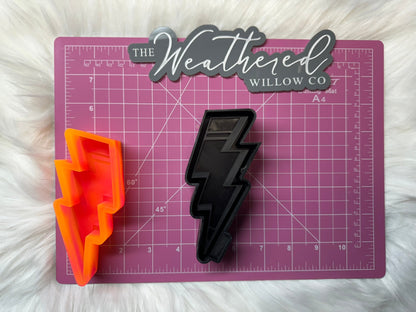 Pencil Lighting Bolt - Silicone Freshie Mold