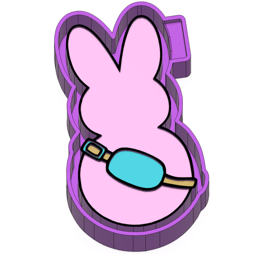 Boujee Peep - Silicone Freshie Mold