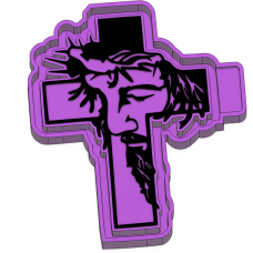 Jesus Cross - Silicone Freshie Mold