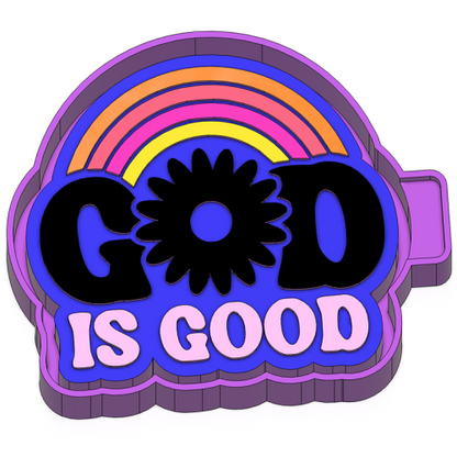 God is good - Silicone Freshie Mold