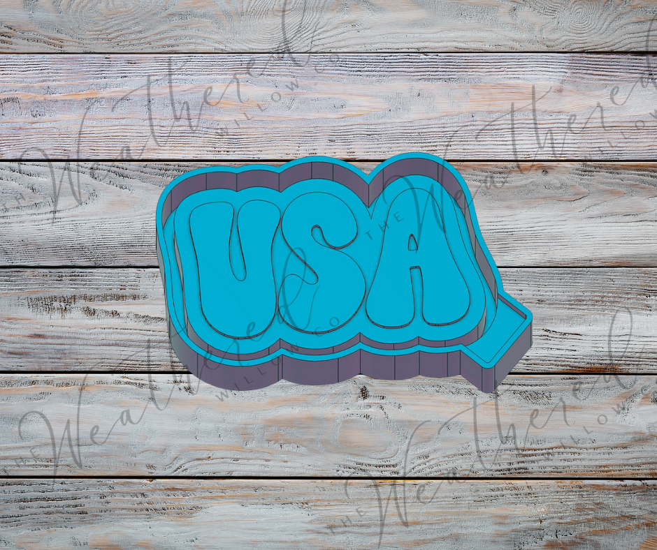 USA - Silicone Freshie Mold