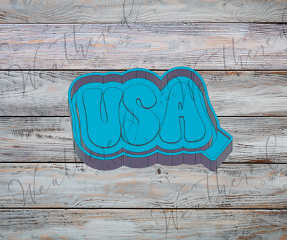 USA - Silicone Freshie Mold