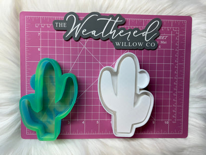 Plain Cactus - Silicone Freshie Mold