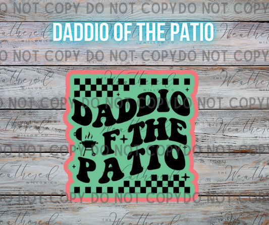 Daddio of the patio - Silicone Freshie Mold