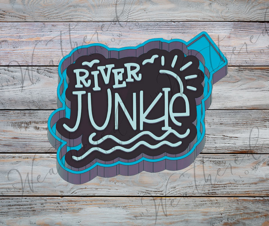 River Junkie - Silicone Freshie Mold