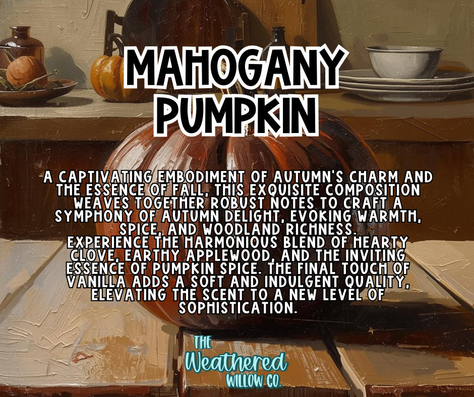 Mahogany Pumpkin - 16oz Scented Aroma Beads